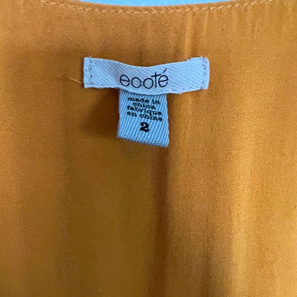 Used yellow floral dress - Picture 2 of 2